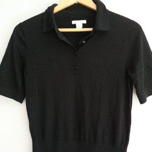 Black Polo Sweater